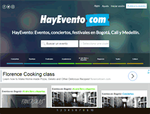 Tablet Screenshot of hayevento.com
